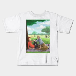 Picnic at Tadfield Kids T-Shirt